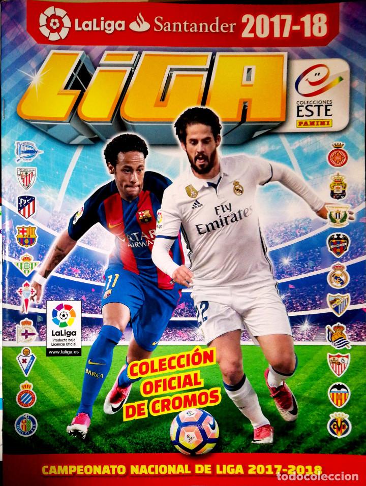 Vendo álbum de cromos de la Liga 17-18